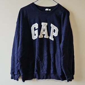 GAP XL Dark Blue Crewneck Sweater